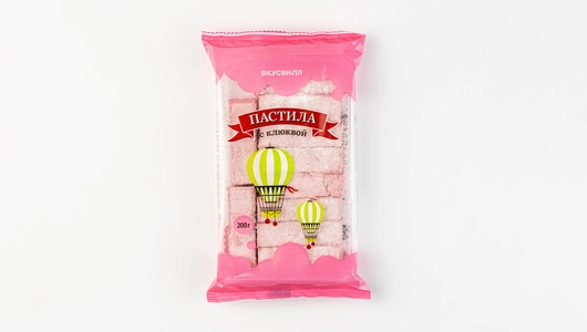 Пастила с клюквой