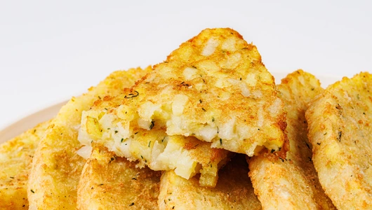 Хашбраун с сыром и зеленью, зам. Хашбраун с сыром и зеленью, зам.