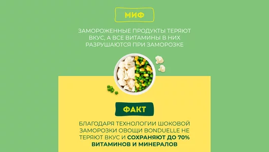 Капуста цветная Бондюэль мини замороженная 300 г Капуста цветная Бондюэль мини замороженная 300 г