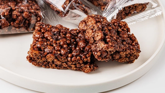 Батончик злаковый со сгущенным молоком и какао, ВЕС