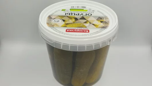 Огурцы Белоручка маринованные 800 г