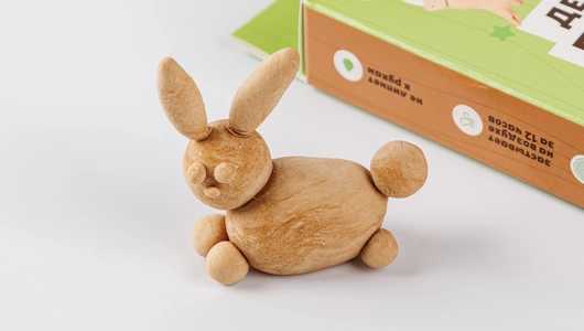 Деревянный пластилин для творчества