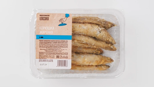 Корюшка жареная, 200 г Корюшка жареная, 200 г