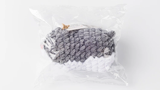 Игрушка вязаная "Хомяк" (в ассортименте)