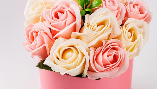 Букет из мыльных цветов №4, 12*14 см