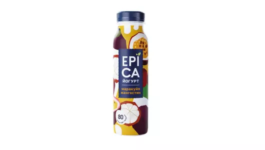 Йогурт Epica с маракуйей и мангостином 2,5% 260 г
