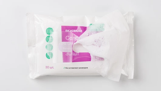 Салфетки влажные хозяйственные универсальные, 30 шт