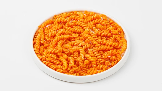 Паста-снек фузилли со вкусом соуса барбекю Solim Mimo, 60 г