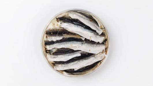 Килька балтийская филе на коже в масле с пряностями, 180 г