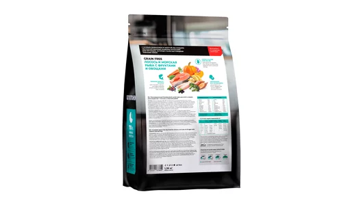 Беззерновой корм для кошек, котов и котят GO'KITCHEN с лососем и морской рыбой / Холистик корм для кошек сухой,1.36 кг Беззерновой корм для кошек, котов и котят GO'KITCHEN с лососем и морской рыбой / Холистик корм для кошек сухой,1.36 кг