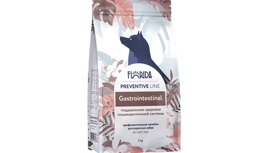 FLORIDA prof (профилактика) Gastrointestinal сухой корм для собак для поддержание здоровья пищеварительной системы, 2 кг