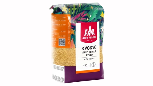 Крупа пшеничная Агро-Альянс Кускус Экстра 450 г Крупа пшеничная Агро-Альянс Кускус Экстра 450 г