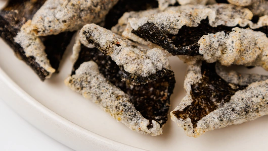 Чипсы рисовые с морской капустой и чили, 20 г