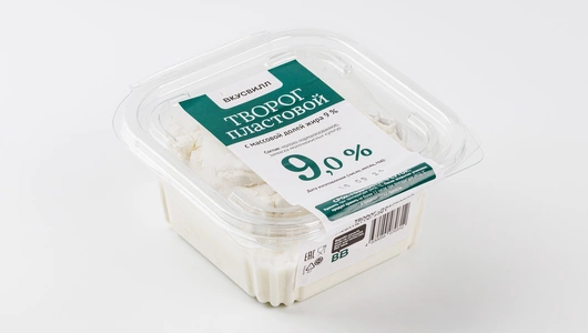 Творог "Пластовой" 9%, 350 г Творог "Пластовой" 9%, 350 г