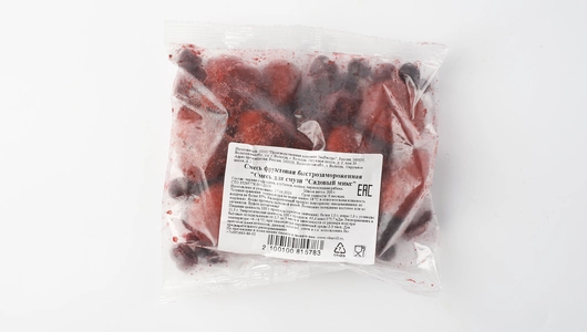 Смесь для смузи "Садовый микс", быстрозамороженный