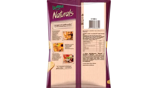 Чипсы картофельные Lorenz Naturals с&nbsp;чесноком и&nbsp;зеленью 100 г