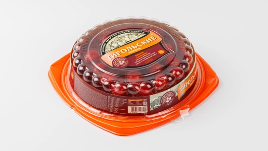 Пирог Тирольские пироги Вишня-Клубника 690 г