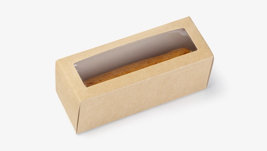 Эклер с начинкой крем чиз, кафе