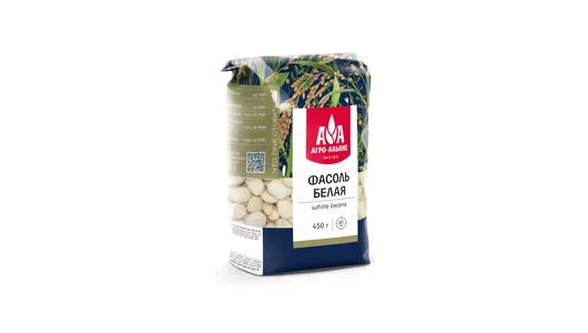 Фасоль Агро-Альянс Экстра белая 450 г