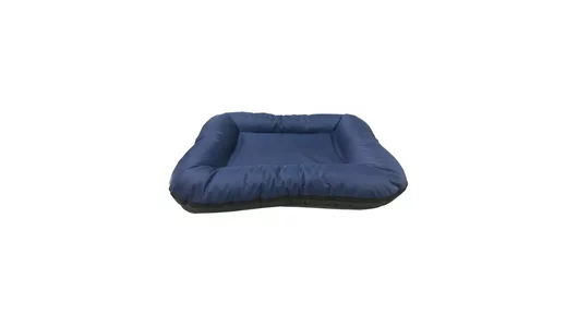 Comfy  Лежанка ARNOLD L цвет: синий/хаки (прим.70х55см) на молнии, мягкая подушка
