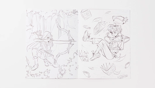 Книжка-раскраска "Исследователи миров"