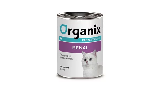 Organix prof консервы (профилактика) Renal Консервы для кошек. Поддержание здоровья почек 400г