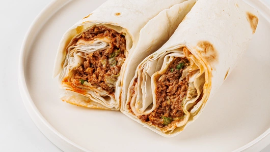 Сэндвич ролл с говядиной су-вид