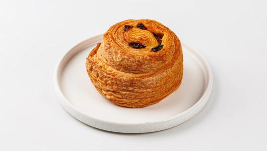 Улитка с изюмом, веган