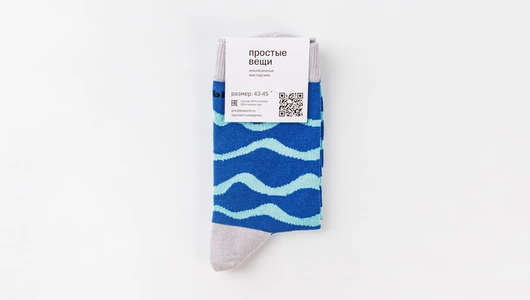 Носки "Волны" 43-45