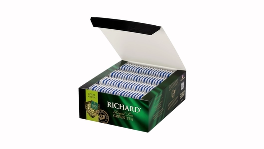Чай зеленый Richard Royal Green пакетированный 100х2 г