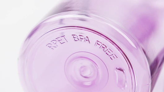 Бутылка для воды сиреневая из RPET