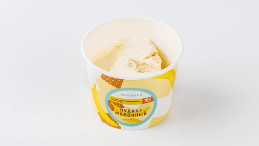 Пудинг молочный "Банан с ванильным печеньем"
