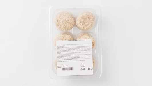 Котлеты из индейки и цыпленка с сыром чеддер