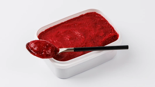 Пюре из малины, зам.