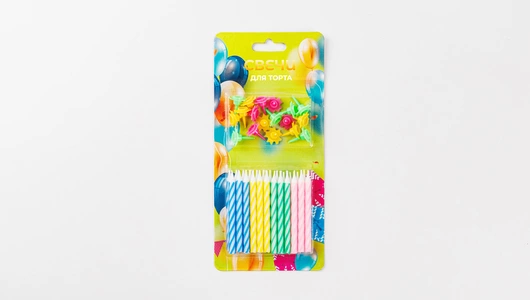 Свечи для торта, 24 шт Свечи для торта, 24 шт