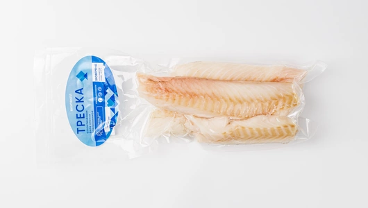 Треска атлантическая филе спинка зам., 600 г