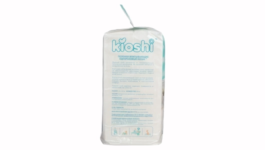 Пеленки Kioshi Впитывающие одноразовые 60х60 см 30 шт