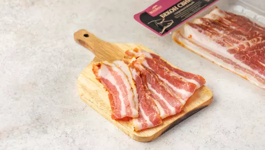 Бекон свиной с/к, нарезка, 150 г