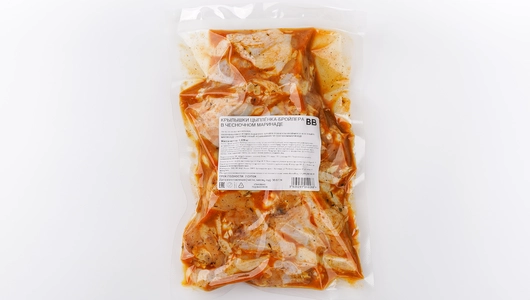 Крылышки цыпленка-бройлера в чесночном маринаде