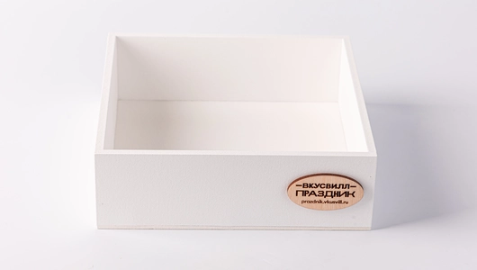 Бокс мини подарочный белый