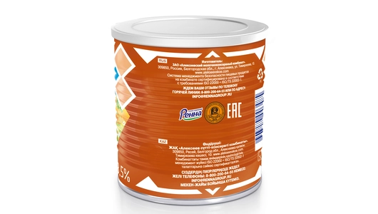 Молоко сгущенное Алексеевское вареное 8,5% 360 г Молоко сгущенное Алексеевское вареное 8,5% 360 г