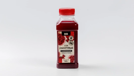 Сок замороженный гранатовый прямого отжима, 300 г Сок замороженный гранатовый прямого отжима, 300 г