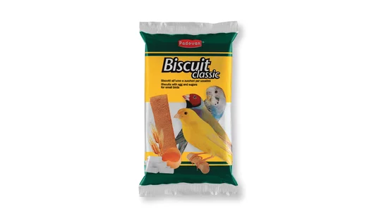 PADOVAN 30гр Лакомство бисквиты яичные для декоративных птиц BISCUITclassic