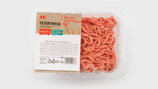 Фарш из телятины, 360 г Фарш из телятины, 360 г