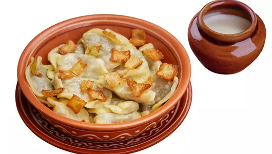 Фирменные вареники с потрошками