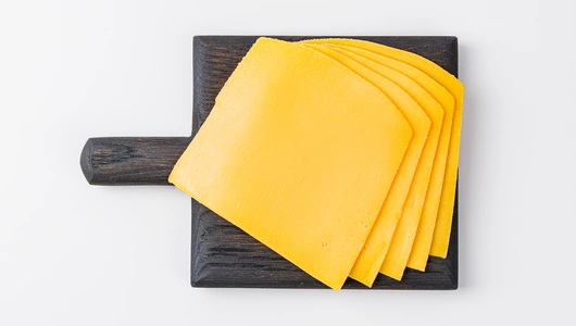 Сыр "Чеддер красный" нарезка, 125 г