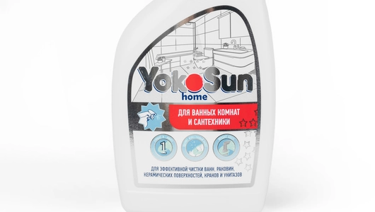 Средство чистящее для ванных комнат и сантехники YokoSun, 500 мл