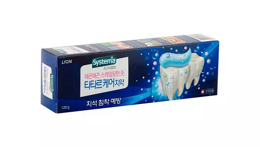 Зубная паста Lion Systema tartar для профилактики против образования зубного камня 120 г