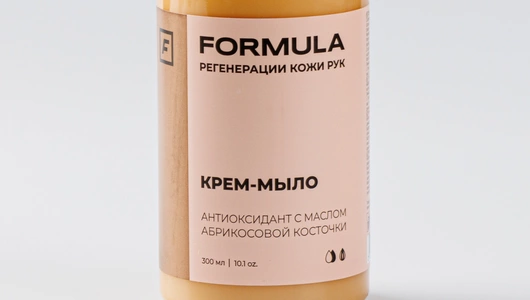 Крем-мыло антиоксидант с маслом абрикосовой косточки Formula, 300 мл
