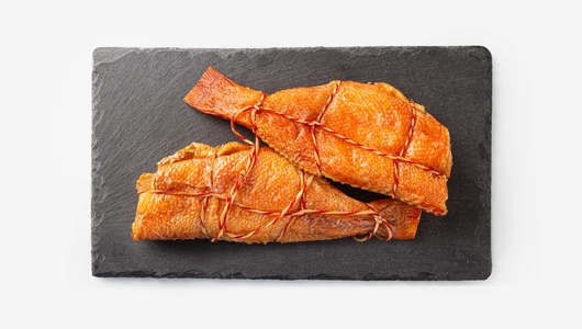 Окунь горячего копчения, вес